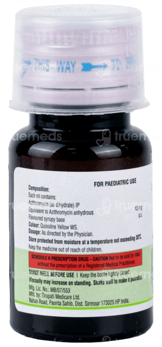 Azrolid 200 Suspension 15Ml
